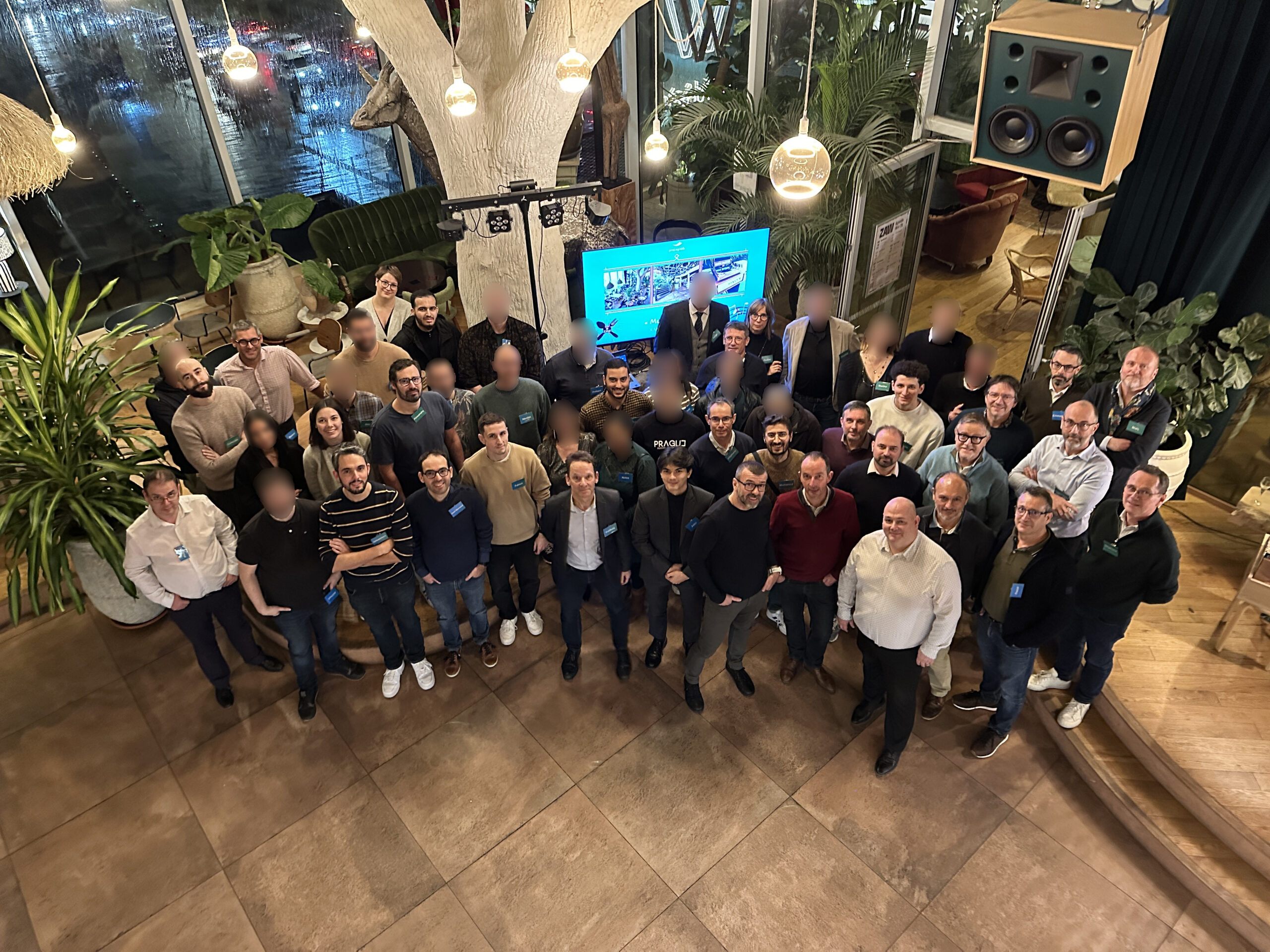 Photo de groupe chez proLogistik France
